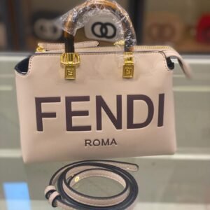 Fendi Roma Bamboo Top Handle Bag